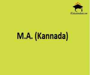 M.A. (Kannada)